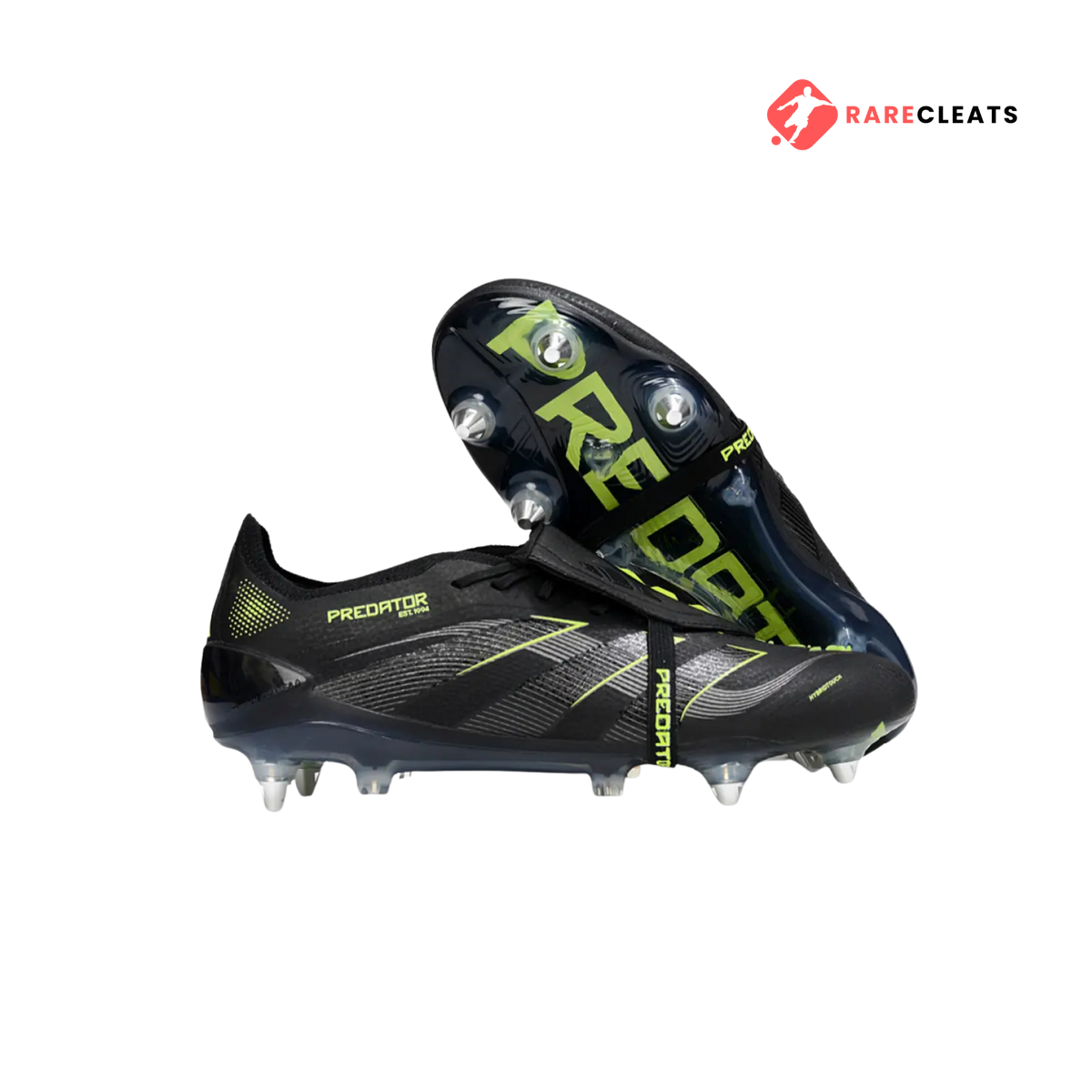 Predator Elite FT SG Black Green - Rare Cleats