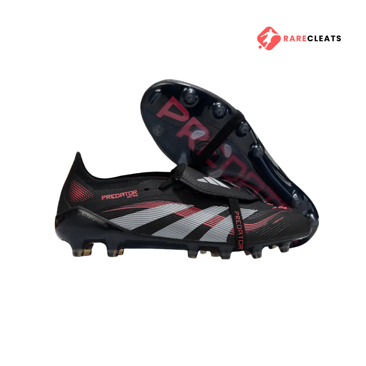 Predator Elite FT AG Black/Red - Rare Cleats