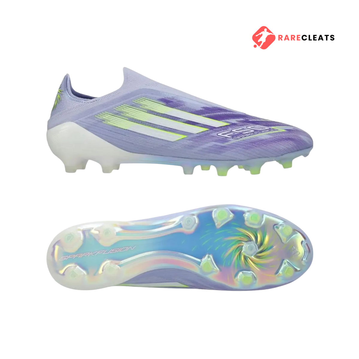 F50 Sparkfusion Elite Laceless FG Radiant Blaze - Rare Cleats