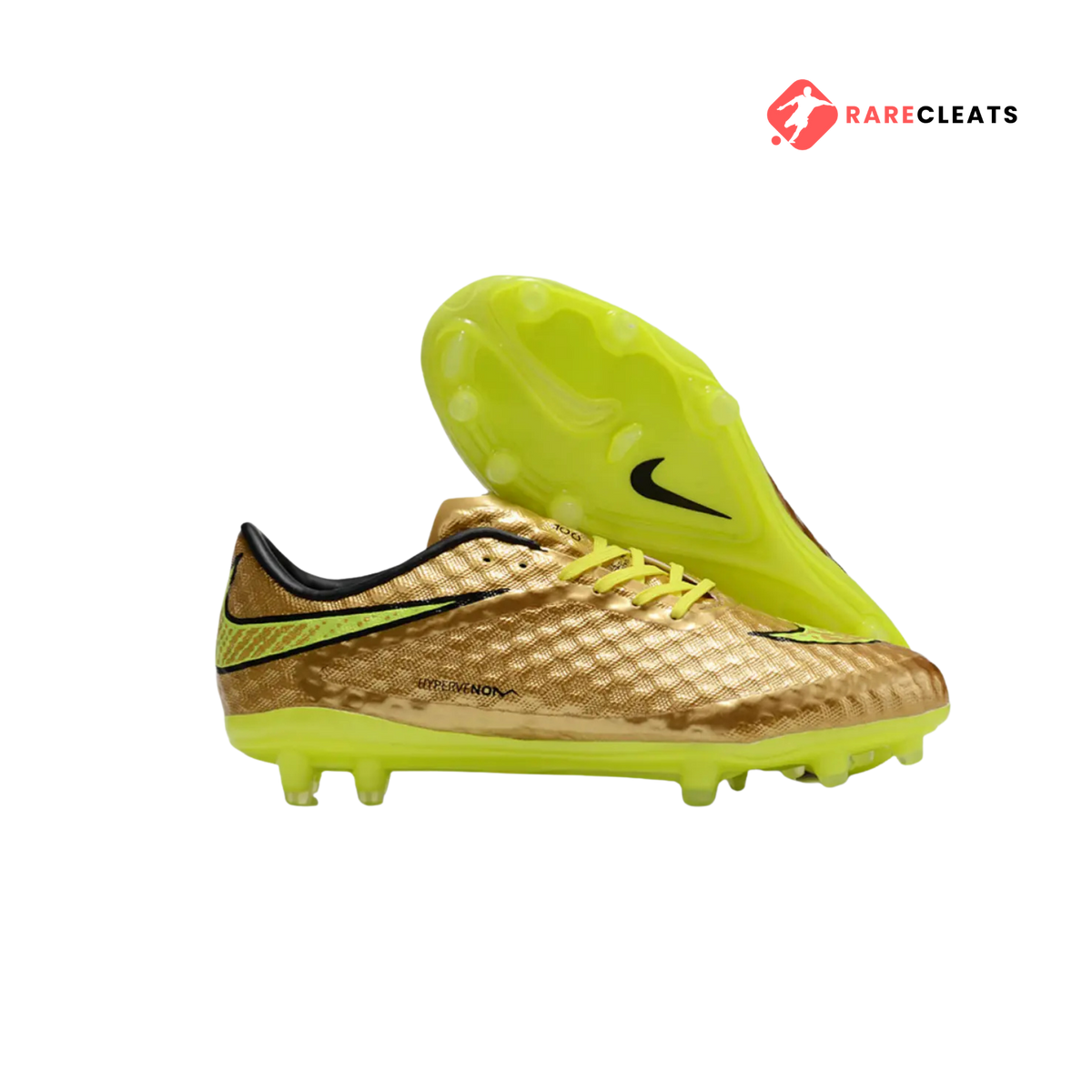 Hypervenom Phantom 1 Elite FG Neymar Gold/Yellow - Rare Cleats