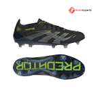Predator Elite FG Black/Green - Rare Cleats