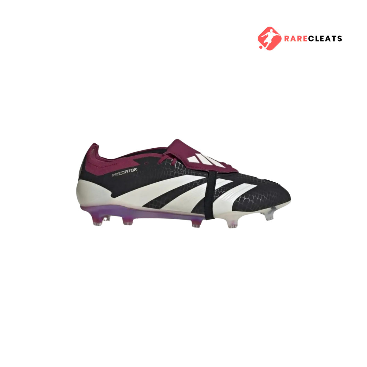 Predator Elite FT FG Black & Purple - Rare Cleats