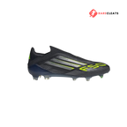 F50 Elite Laceless FG Black Green - Rare Cleats