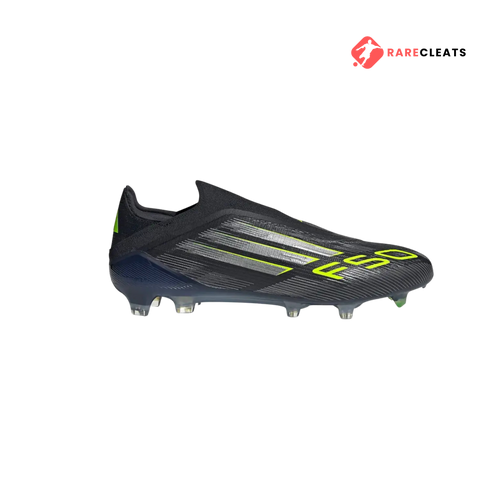 F50 Elite Laceless FG Black Green - Rare Cleats