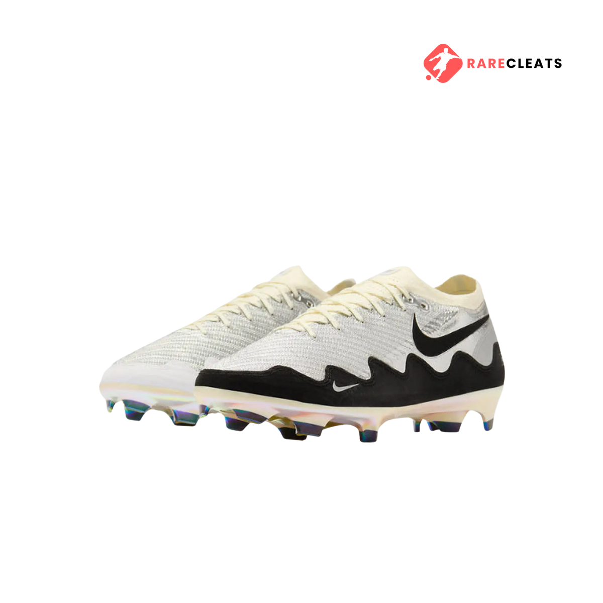 Mercurial Vapor 16 Elite x Patta FG - Special Edition Chrome/Black/White - Rare Cleats
