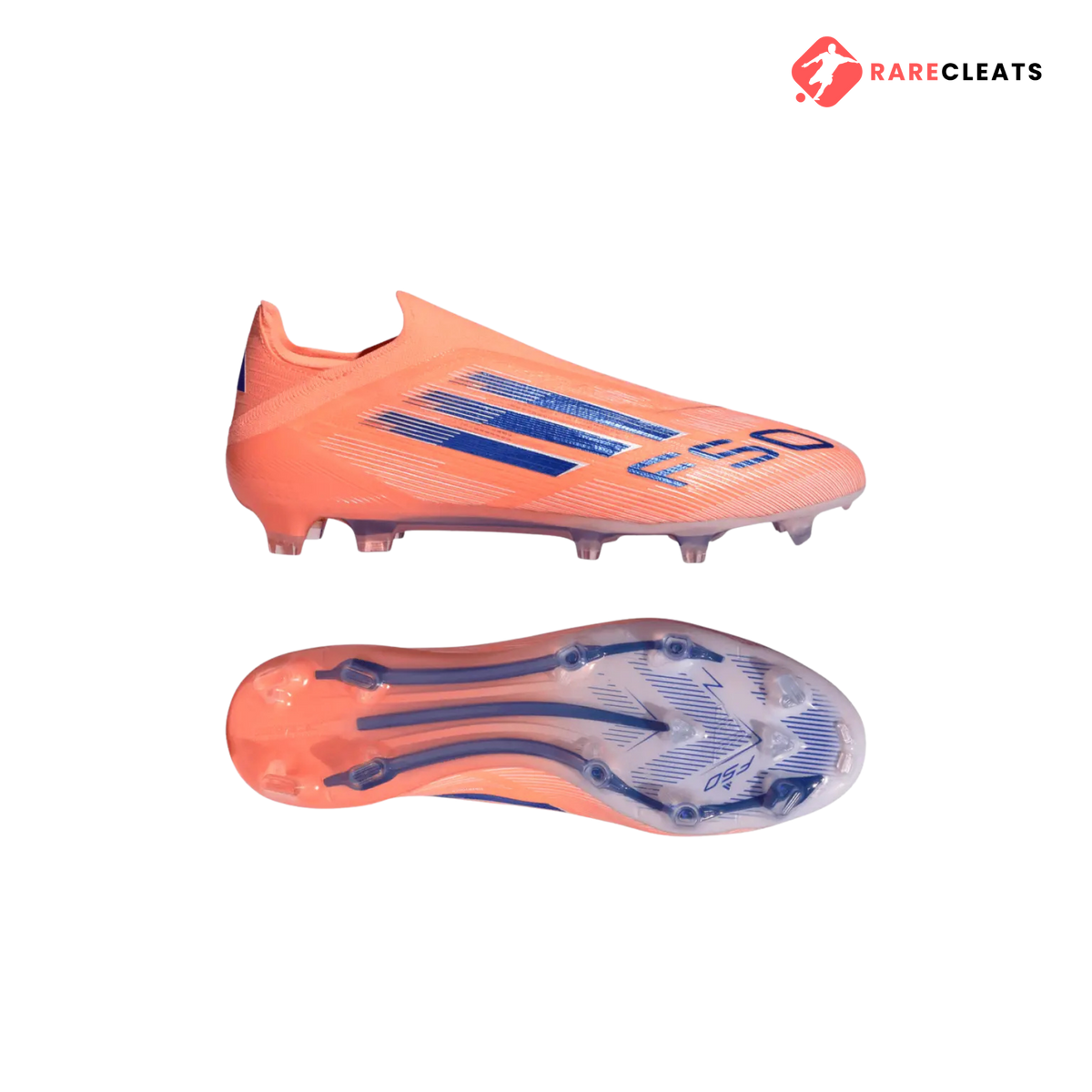 F50 Elite Laceless FG - Coral Blaze Pack - Rare Cleats