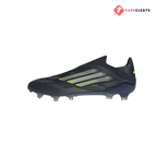 F50 Elite Laceless FG Black Green - Rare Cleats