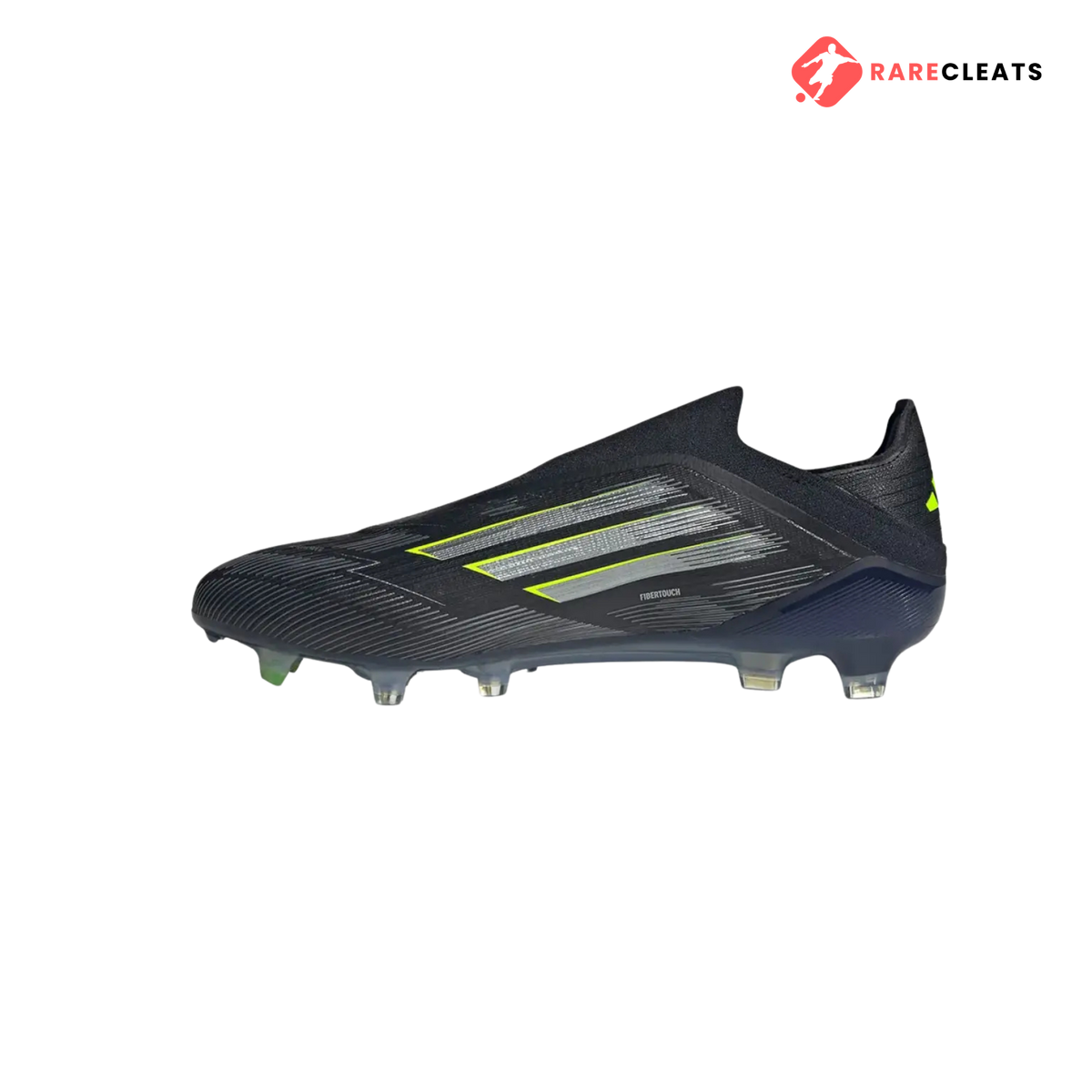 F50 Elite Laceless FG Black Green - Rare Cleats