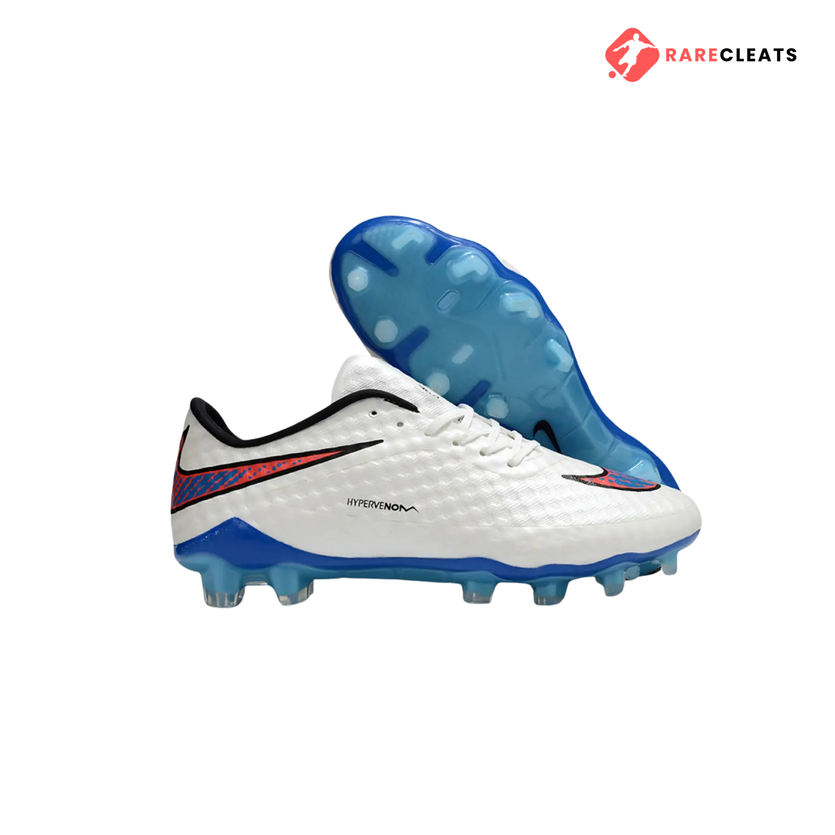 Hypervenom Phantom 1 FG Blue White - Rare Cleats