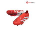 Predator Elite Laceless FG Red/White - Rare Cleats