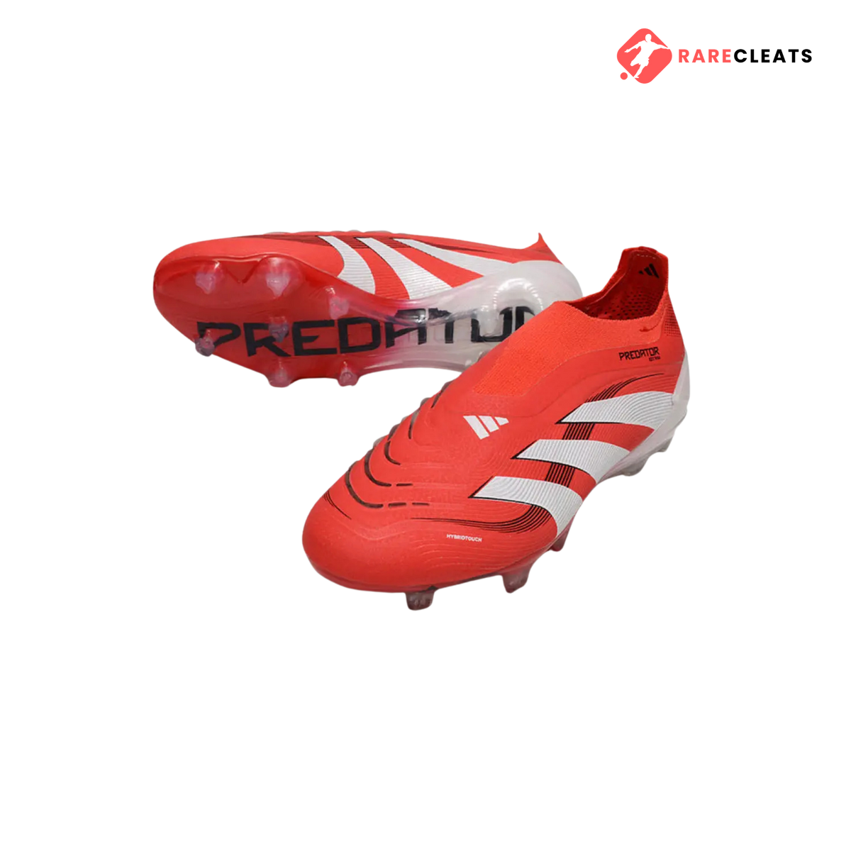 Predator Elite Laceless FG Red/White - Rare Cleats