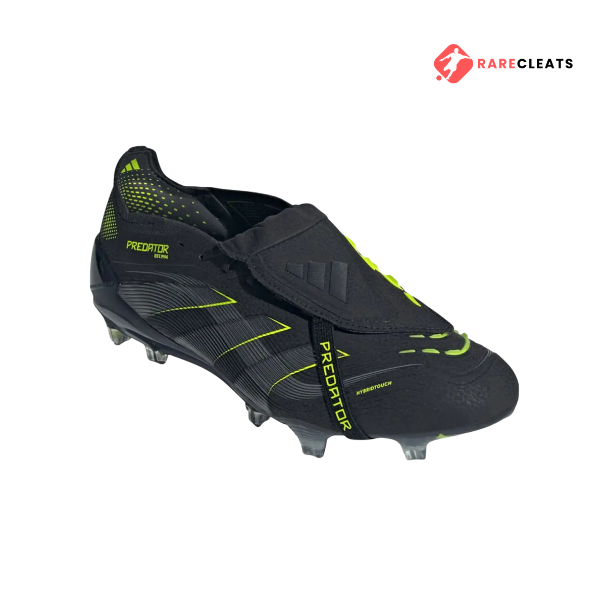 Predator Elite FG FT Black Green - Rare Cleats