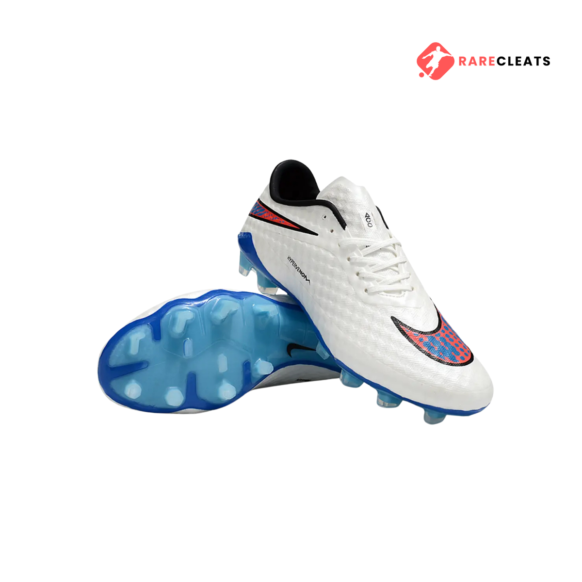 Hypervenom Phantom 1 FG Blue White - Rare Cleats