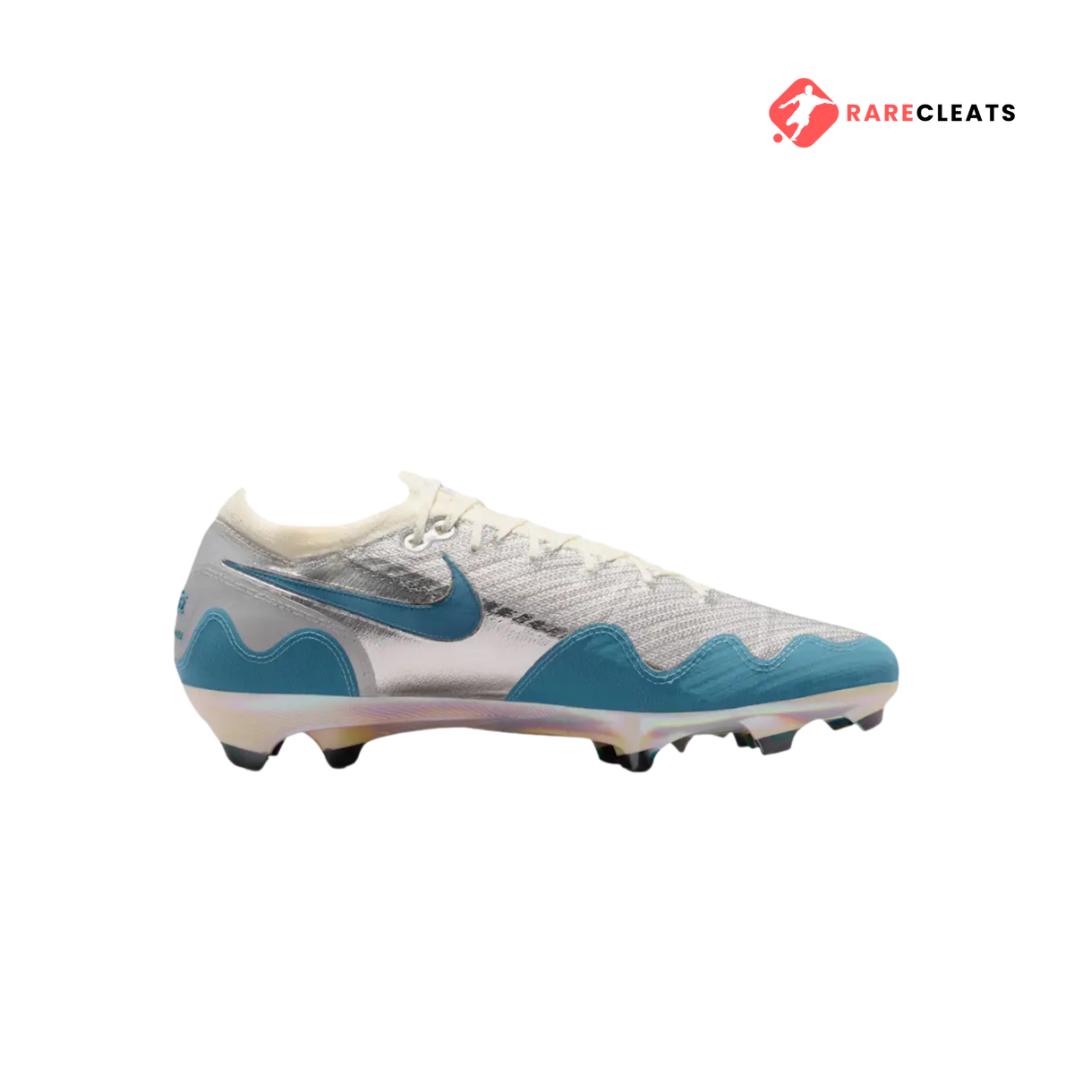 Mercurial Vapor 16 Elite x Patta FG - Special Edition Chrome/Aqua - Rare Cleats