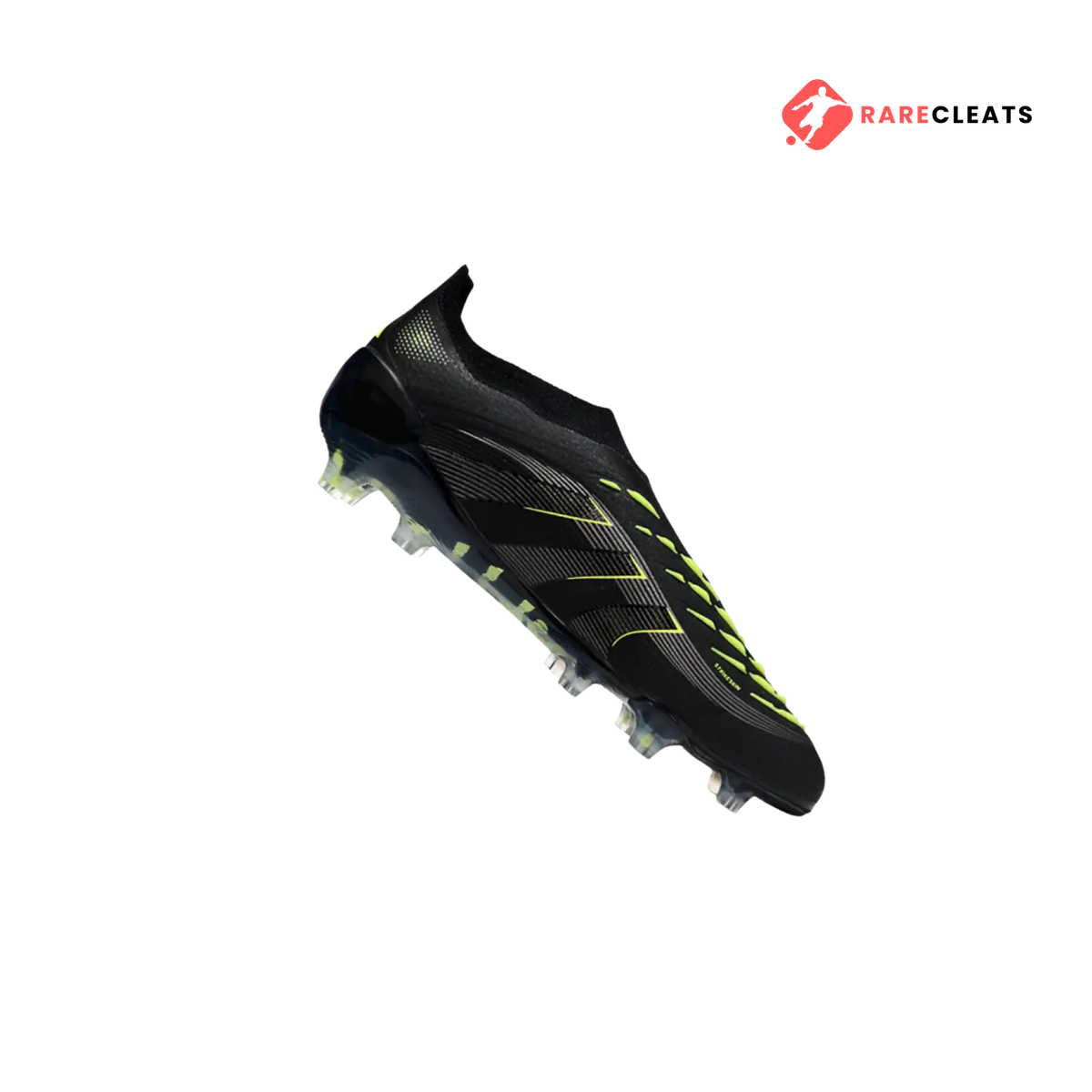 Predator Elite Laceless FG Black/Green - Rare Cleats