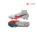 Mercurial Superfly 7 Elite FG White Crimson - Rare Cleats