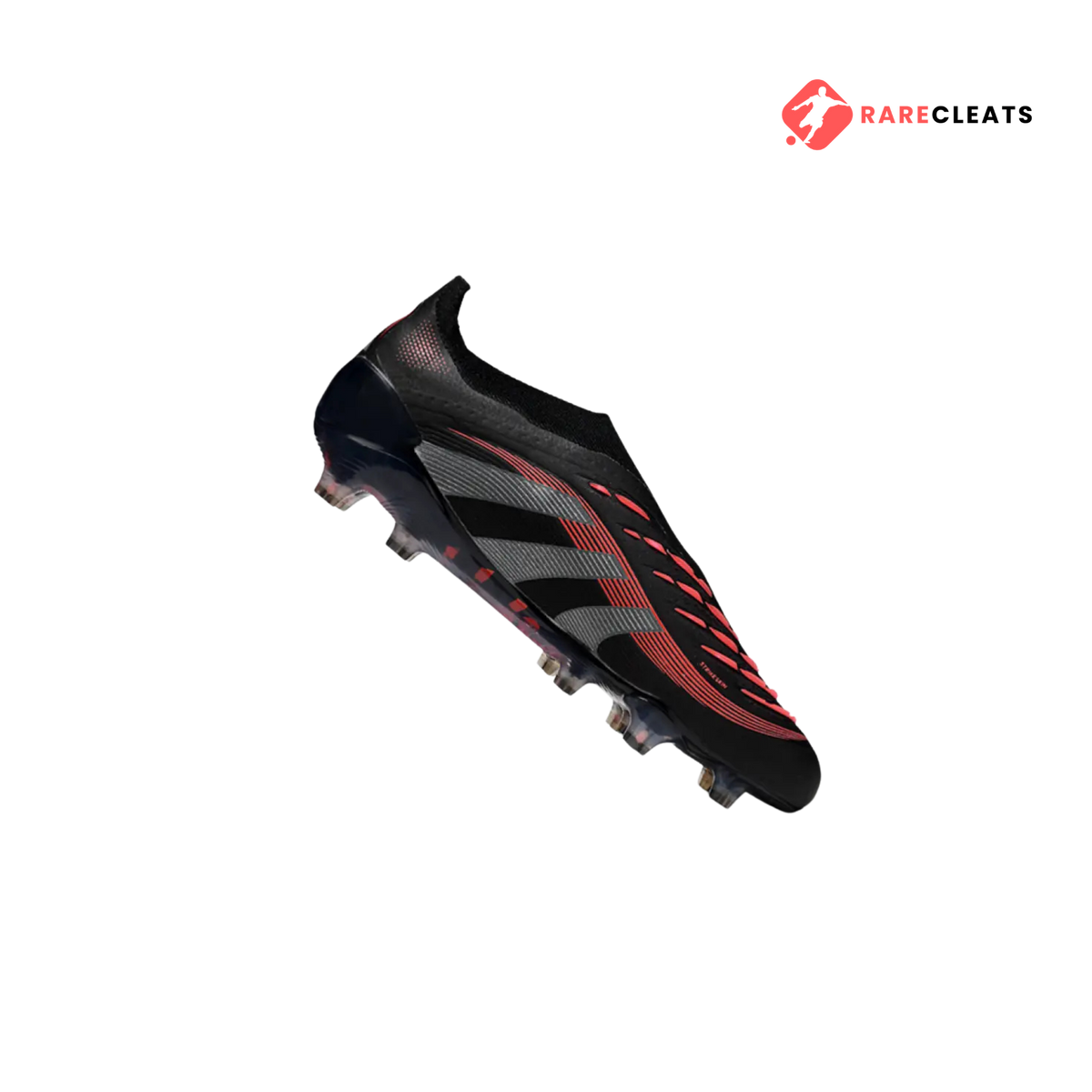 Predator Elite Laceless FG Black/Red - Rare Cleats