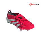 Predator Elite FT FG Red White - Rare Cleats