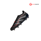 Predator Elite Laceless FG Black/Red - Rare Cleats