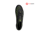 Predator Elite FG Black/Green - Rare Cleats