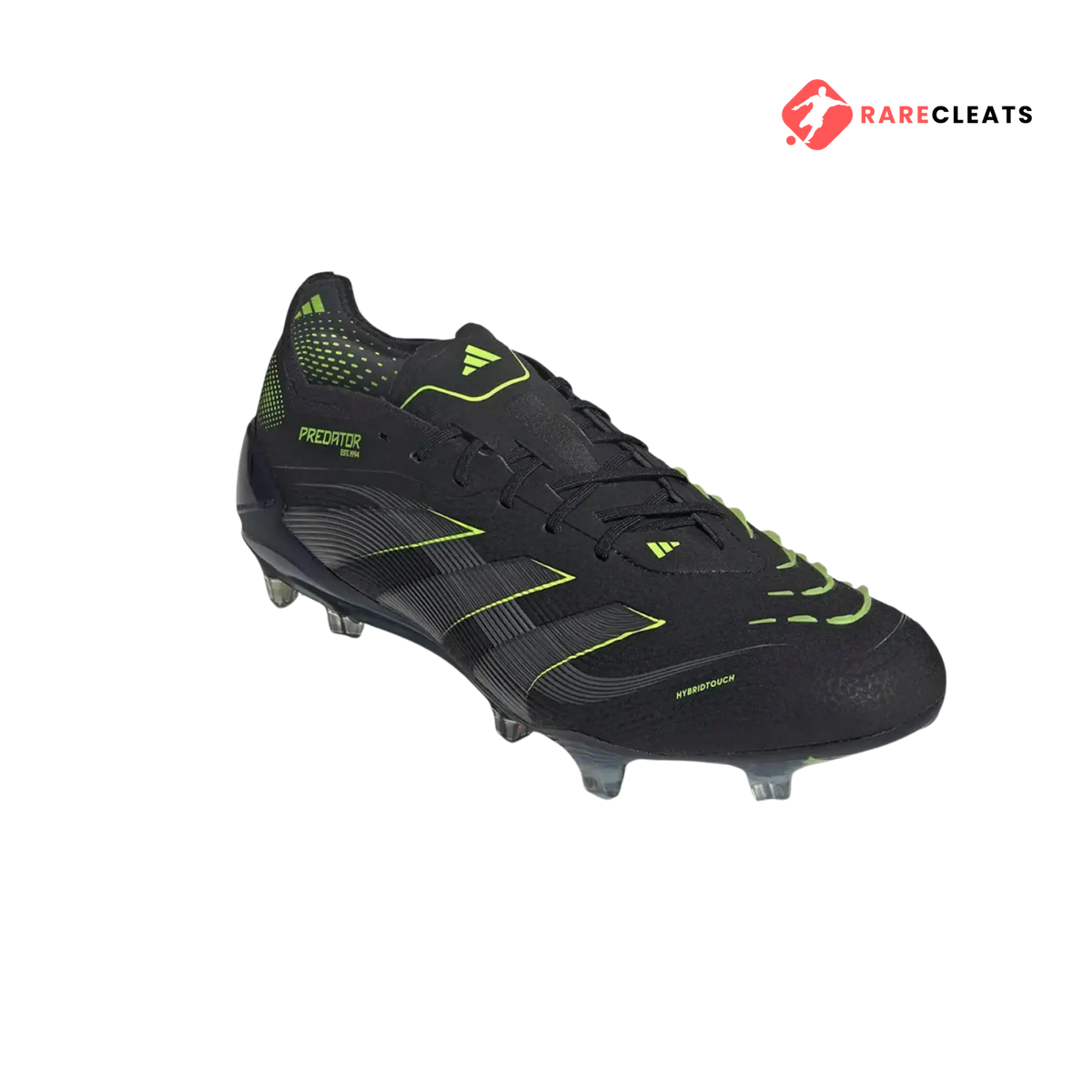 Predator Elite FG Black/Green - Rare Cleats