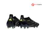 Predator Elite Laceless FG Black/Green - Rare Cleats