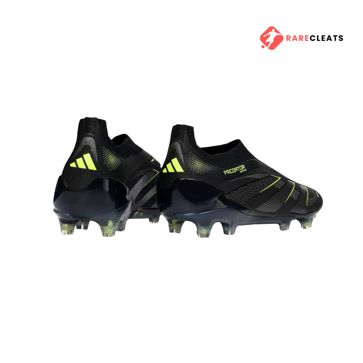 Predator Elite Laceless FG Black/Green - Rare Cleats