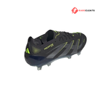 Predator Elite FG Black/Green - Rare Cleats