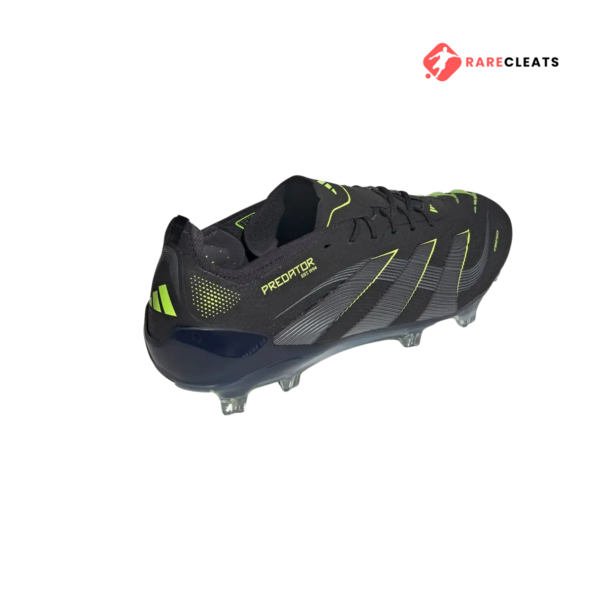 Predator Elite FG Black/Green - Rare Cleats